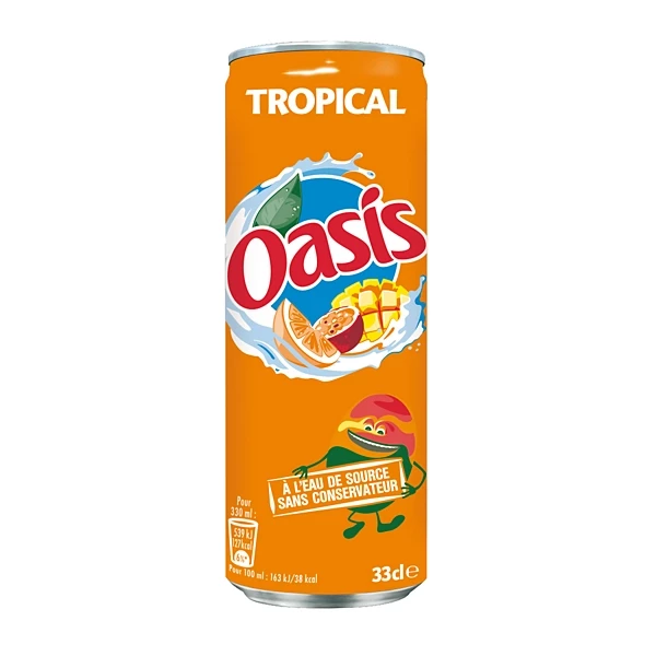 Oasis Tropical 33cl